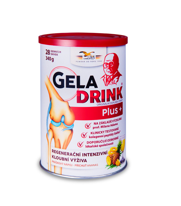 Geladrink Plus ananas nápoj 340 g Geladrink