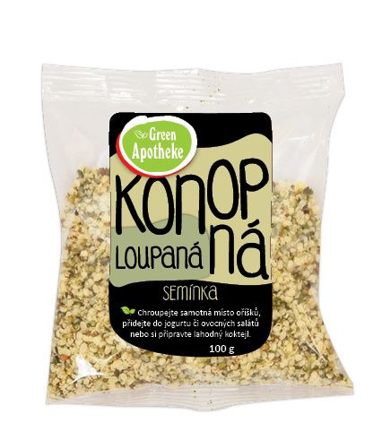 Green Apotheke Konopná semínka loupaná 100 g Green Apotheke
