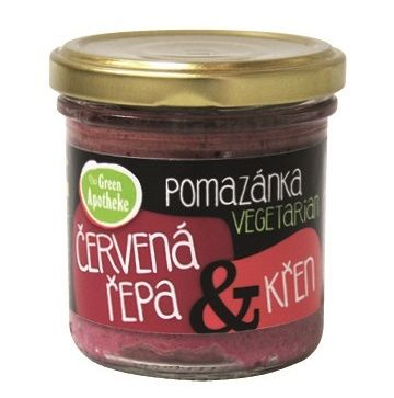 Green Apotheke Pomazánka červená řepa a křen 140 g Green Apotheke