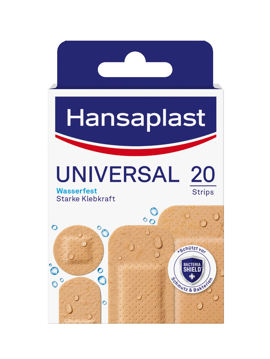 Hansaplast Universal Náplast voděodolná 20 ks Hansaplast
