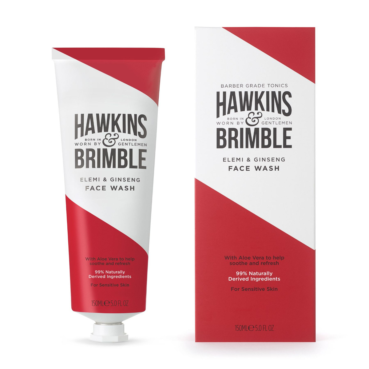 Hawkins & Brimble Pánský mycí gel na obličej 150 ml Hawkins & Brimble
