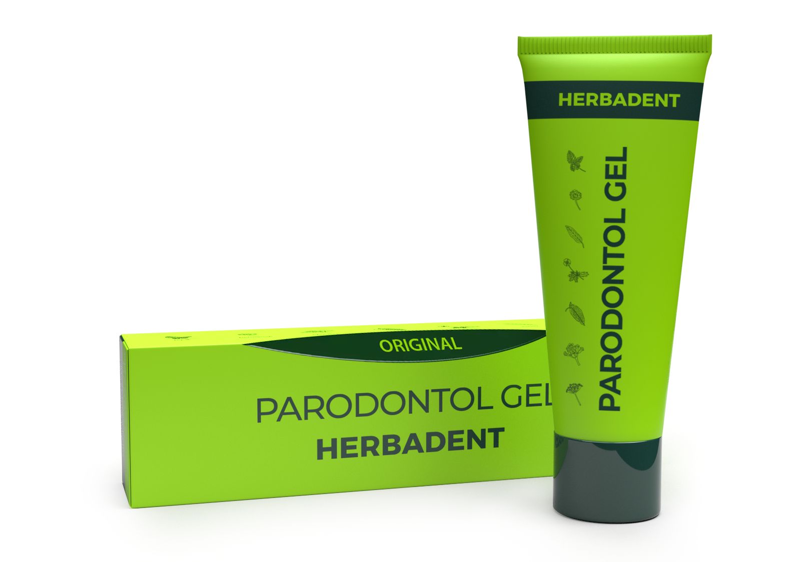 Herbadent Original bylinný gel na dásně 25 g Herbadent