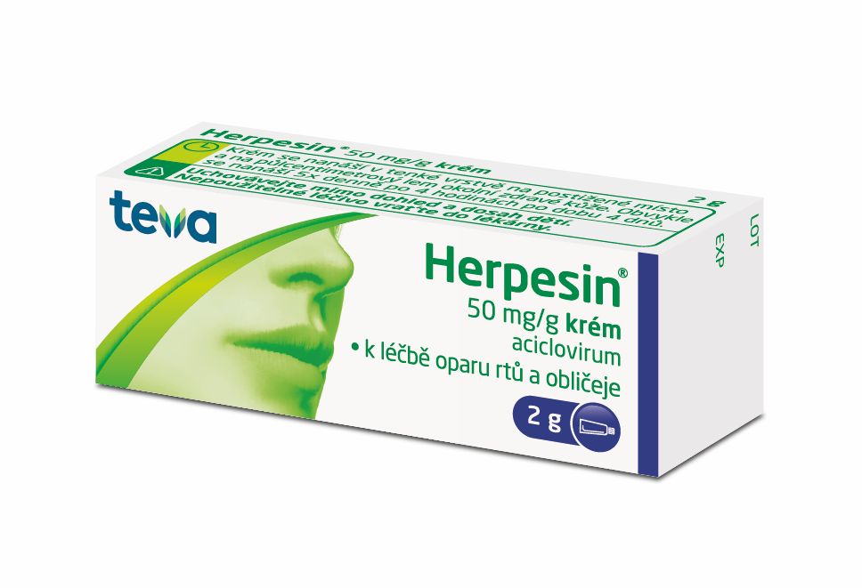Herpesin krém 2 g Herpesin