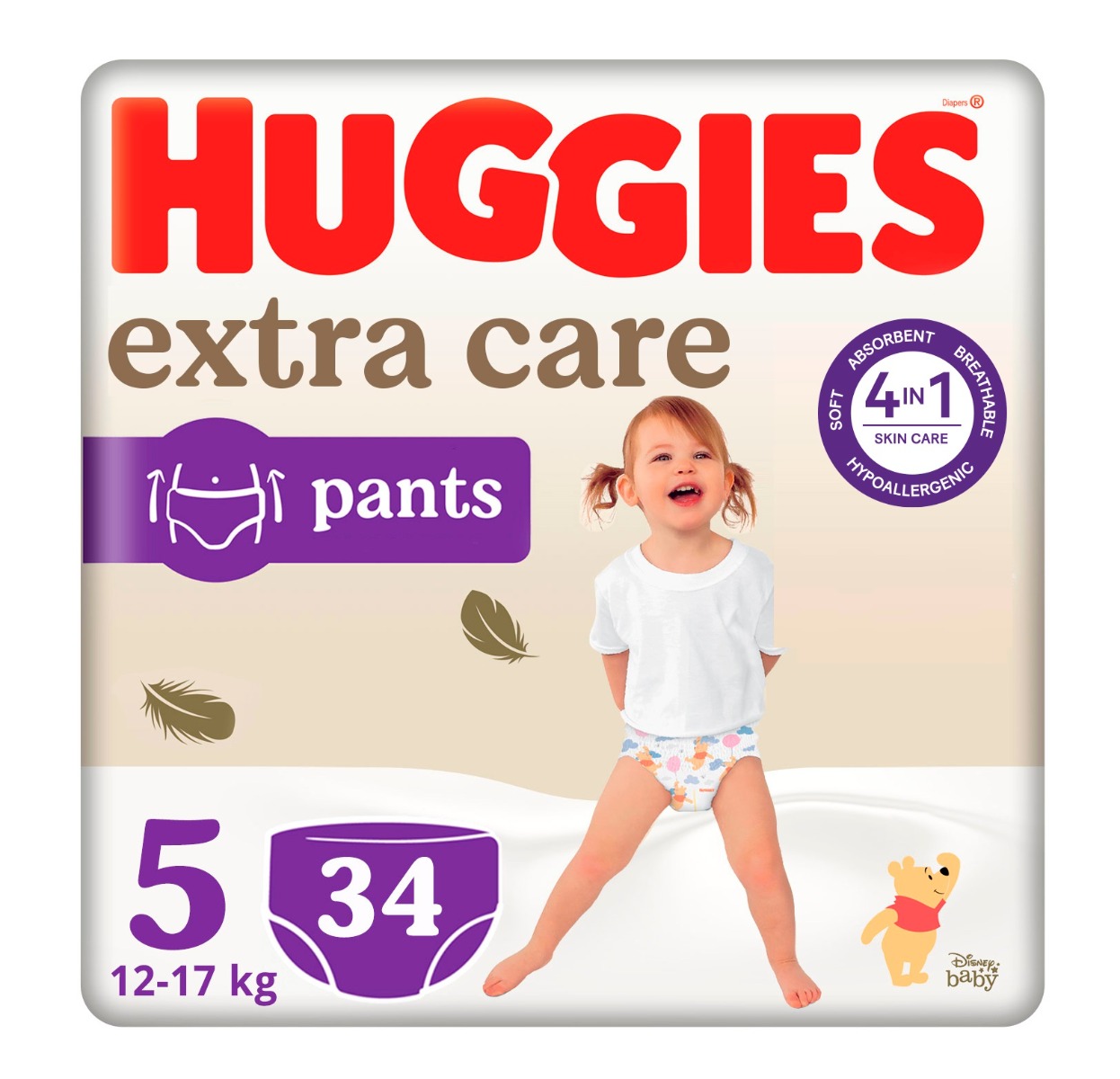 Huggies Elite Soft Pants 5 12–17 kg 34 ks Huggies