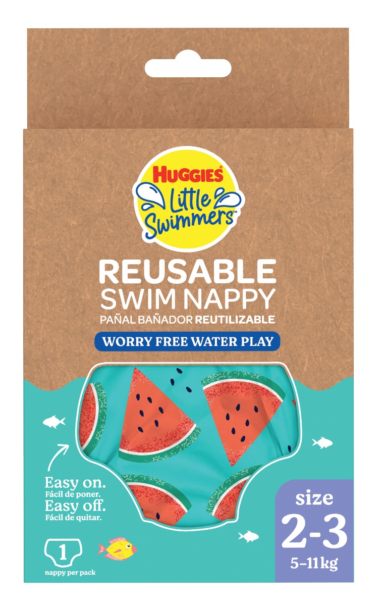 Huggies Little swimmers Nappy 2–3 pratelné koupací plavky 5–11 kg Huggies