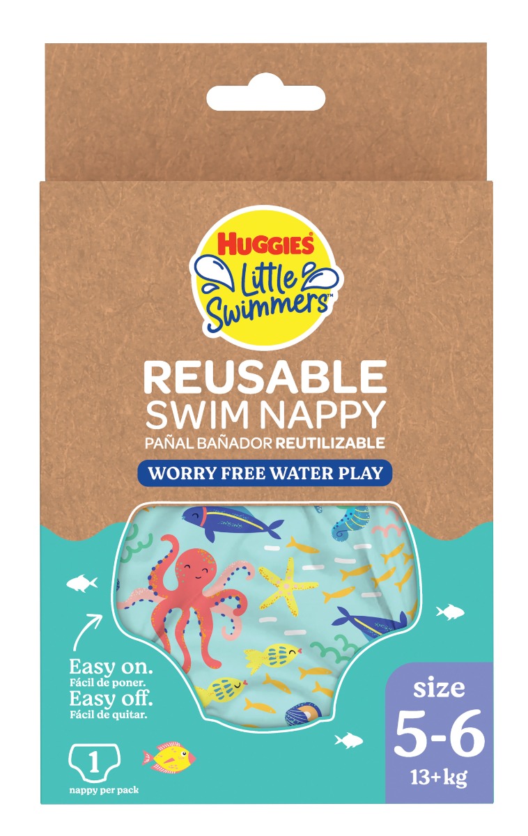 Huggies Little swimmers Nappy 5–6 pratelné koupací plavky 13 kg+ Huggies