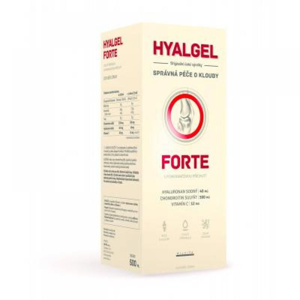 Hyalgel FORTE pomeranč 500 ml Hyalgel