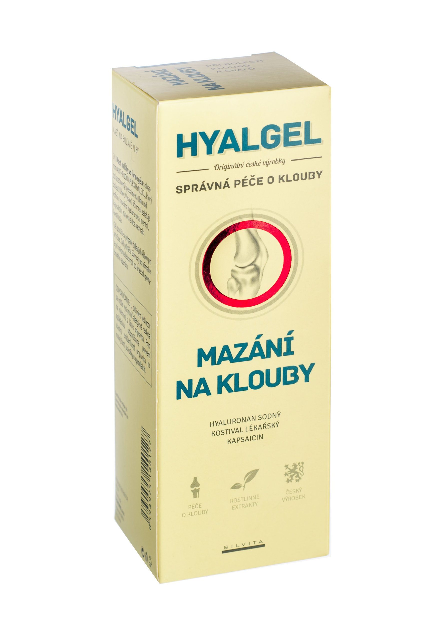 Hyalgel Mazání na klouby 250 ml Hyalgel