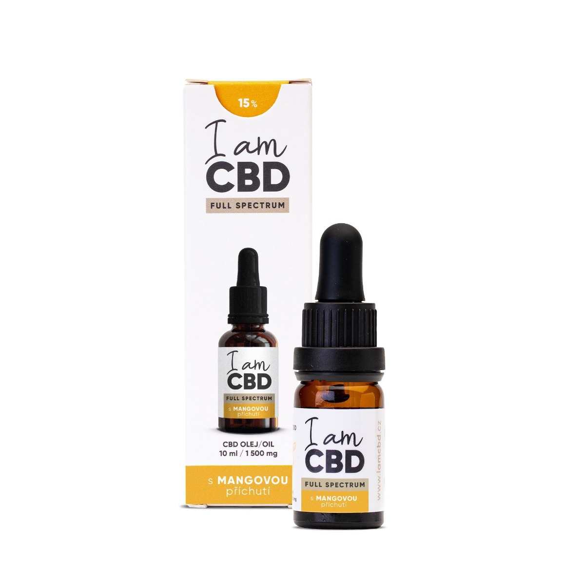 I am CBD Full Spectrum CBD olej 15% mango 10 ml I am CBD