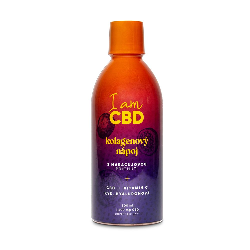 I am CBD Kolagenový nápoj s CBD