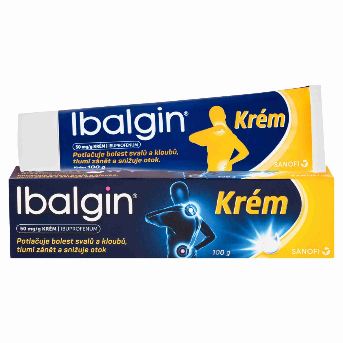 Ibalgin 50 mg/g krém 100 g Ibalgin