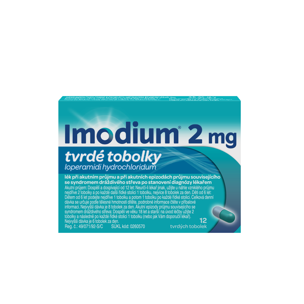 Imodium 2 mg 12 tobolek Imodium