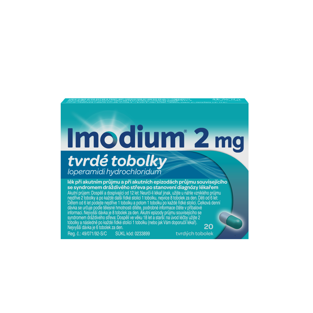 Imodium 2 mg 20 tobolek Imodium