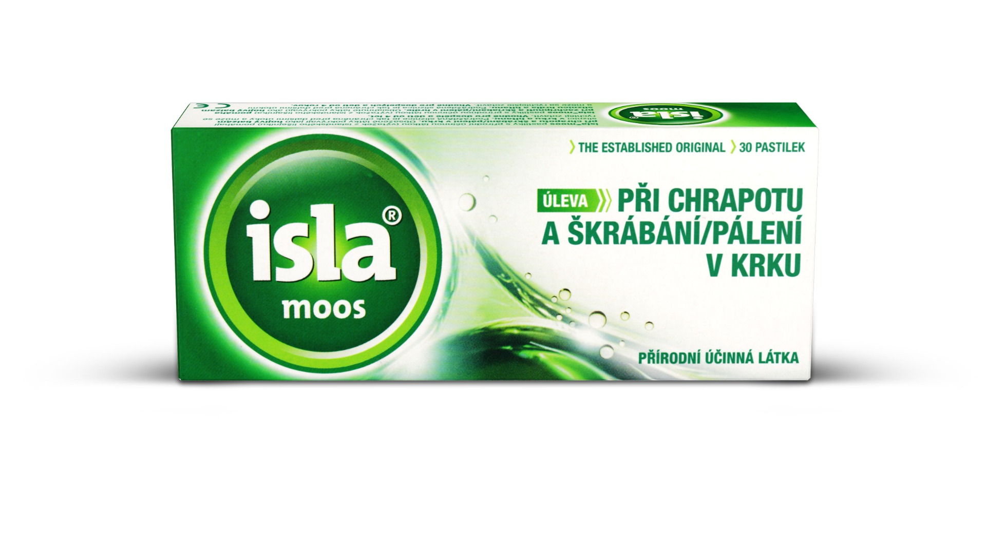Isla Moos bylinné pastilky 30 pastilek Isla