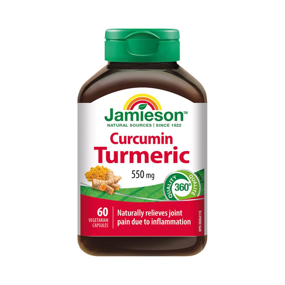 Jamieson Kurkumín 550 mg 60 kapslí Jamieson