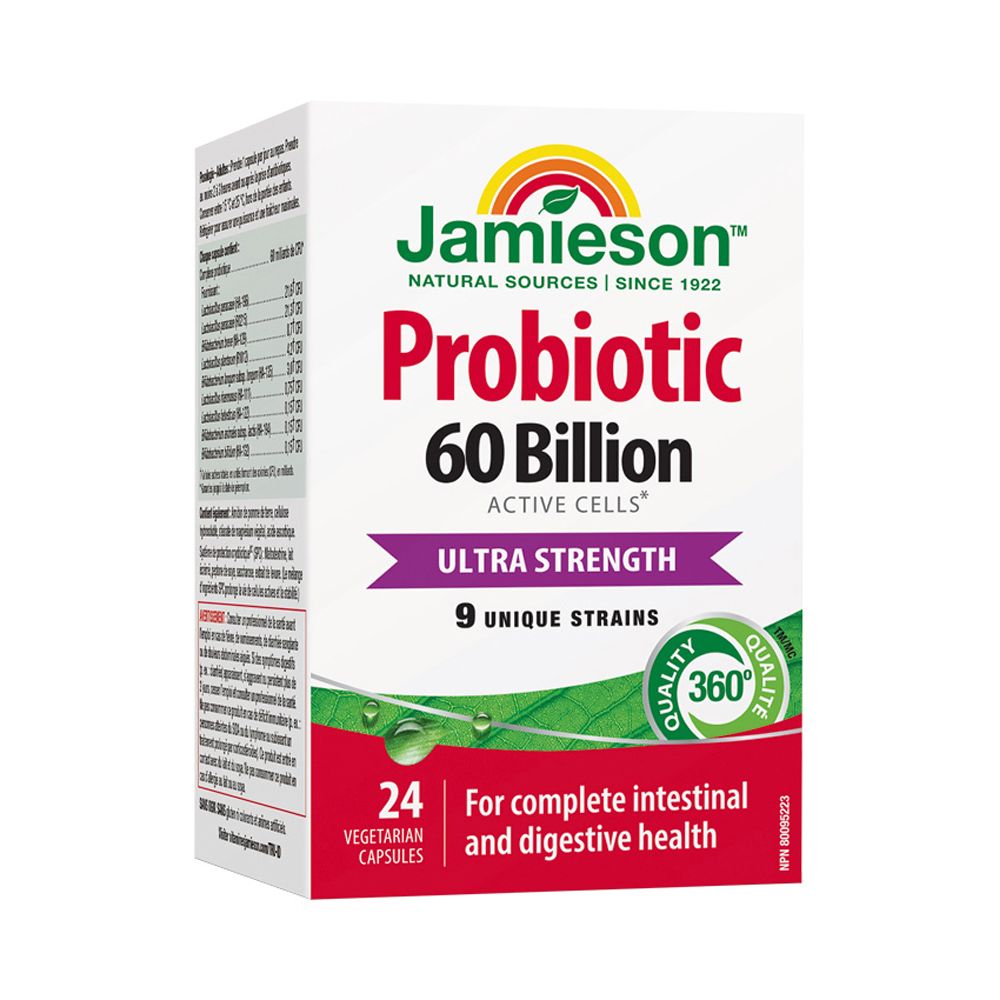 Jamieson Probiotic 60 miliard ULTRA STRENGTH 24 kapslí Jamieson