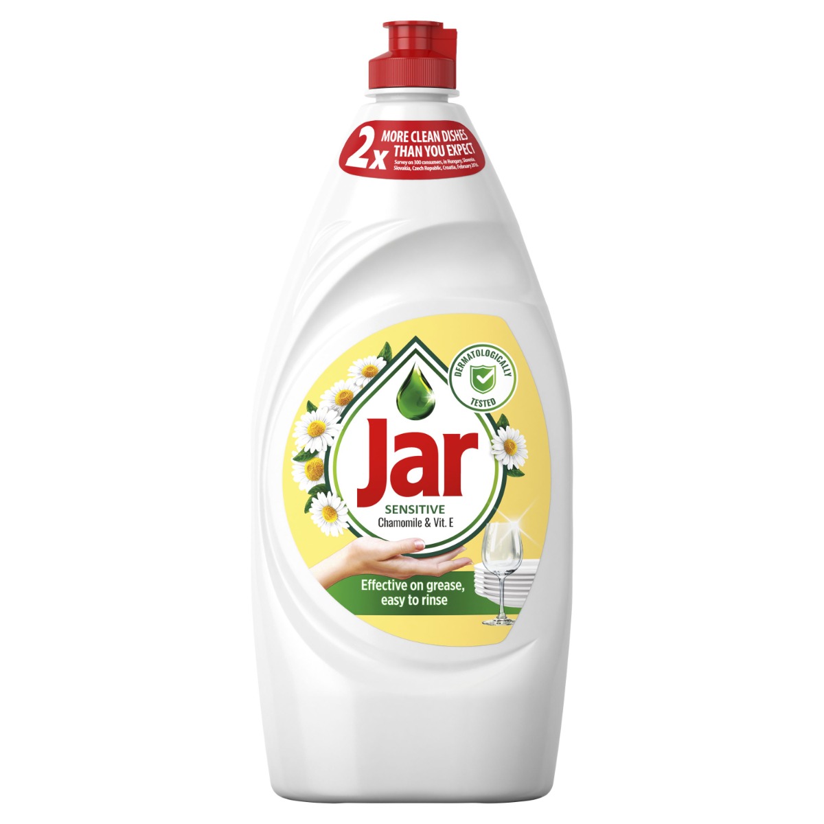 Jar Sensitive Prostředek na nádobí Chamomile 900 ml Jar