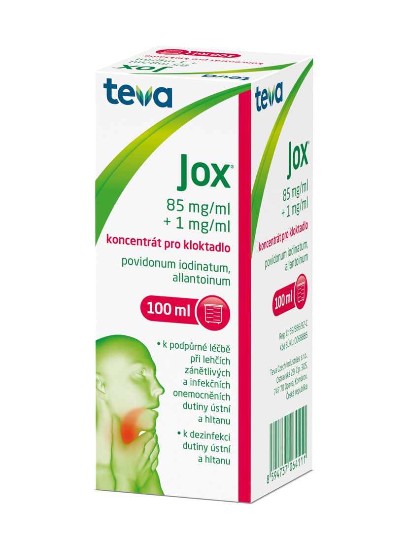 Jox Koncentrát pro přípravu kloktadla 100 ml Jox