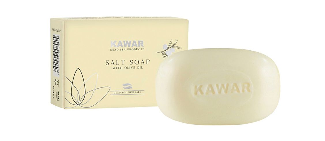 Kawar Mýdlo se solí a minerály z Mrtvého moře 120 g Kawar