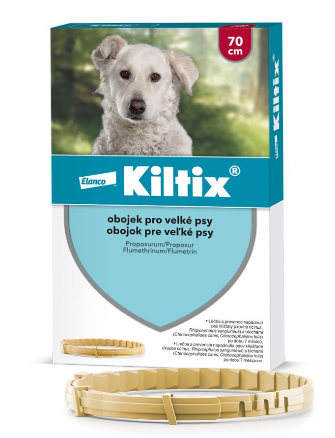 Kiltix Obojek pro velké psy 70 cm 1 ks Kiltix
