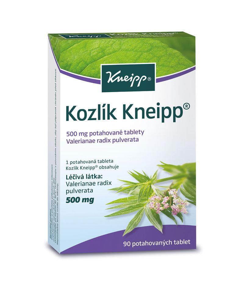 Kneipp Kozlík 500 mg 90 potahovaných tablet Kneipp