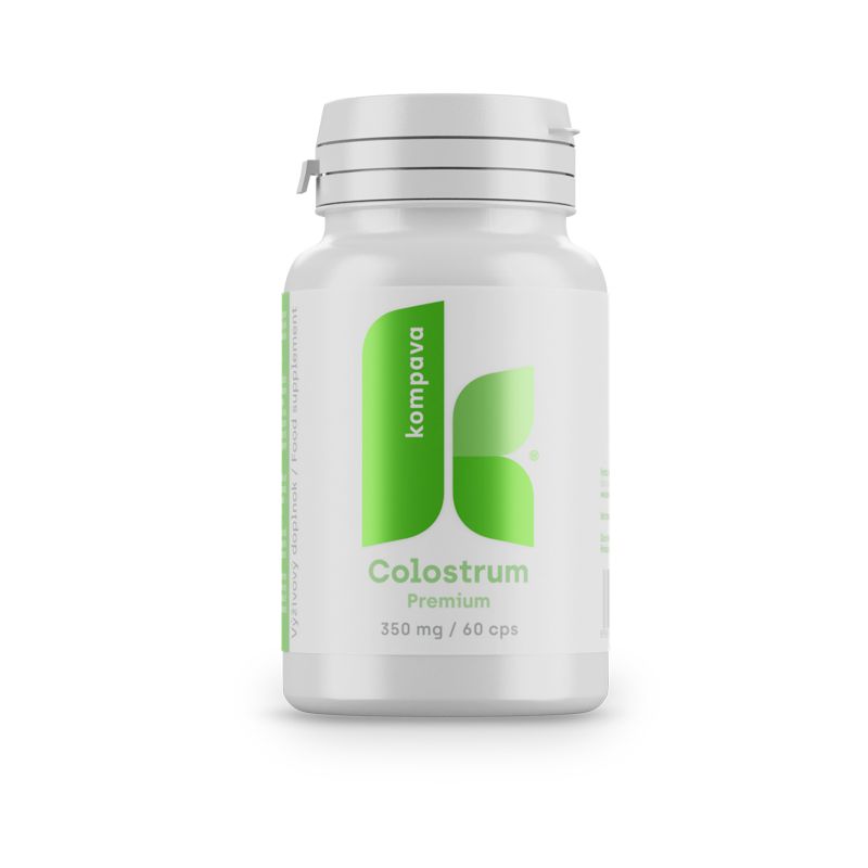 Kompava Premium Colostrum 350 mg 60 kapslí Kompava