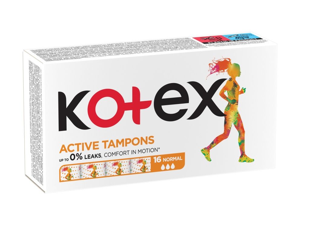 Kotex Active Normal tampony 16 ks Kotex