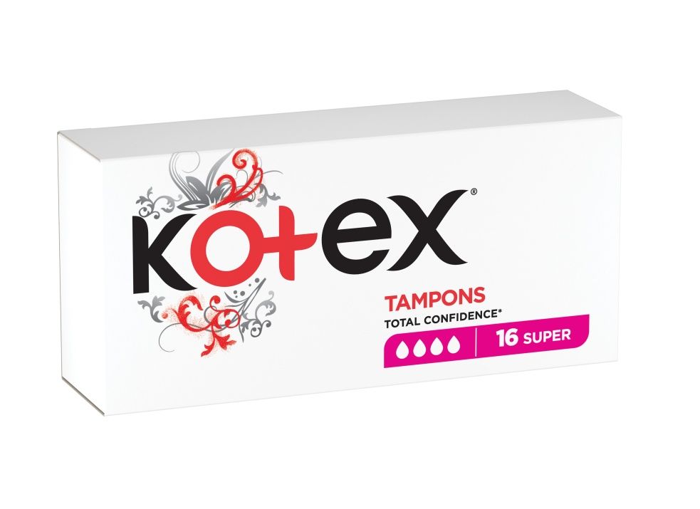 Kotex Super tampony 16 ks Kotex