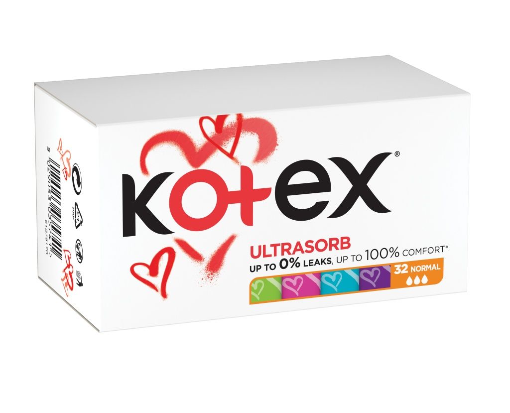 Kotex Ultra Sorb Normal 32 ks Kotex