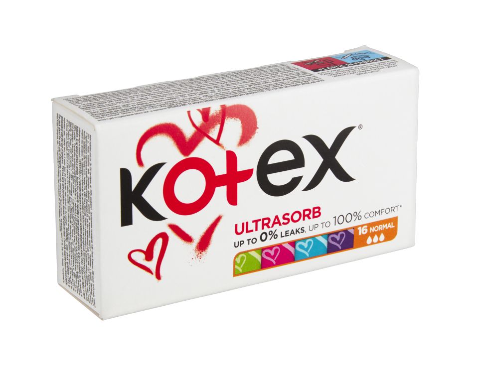 Kotex Ultra Sorb Normal tampony 16 ks Kotex