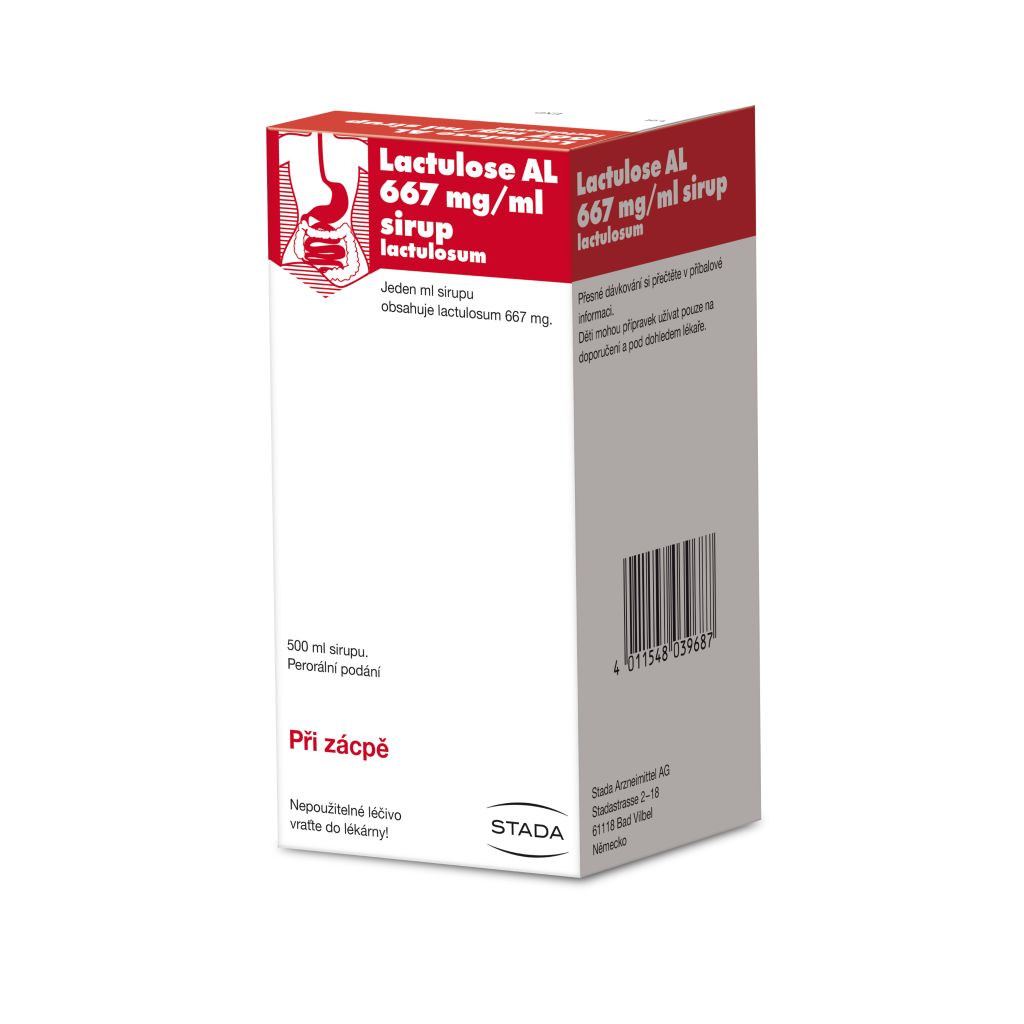Lactulose AL sirup 500 ml Lactulose AL