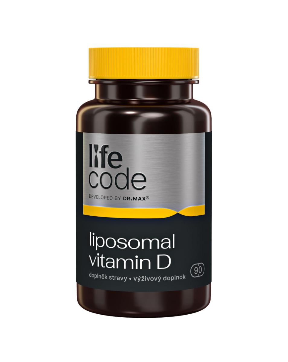 LifeCode developed by Dr. Max® Liposomal Vitamin D 90 kapslí LifeCode developed by Dr. Max®