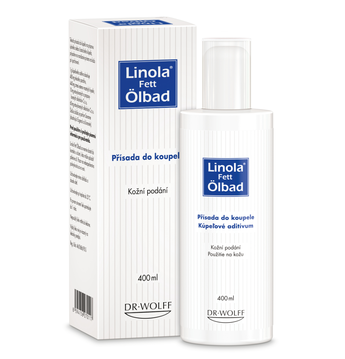 Linola-fett Ölbad přísada do koupele 400 ml Linola-fett
