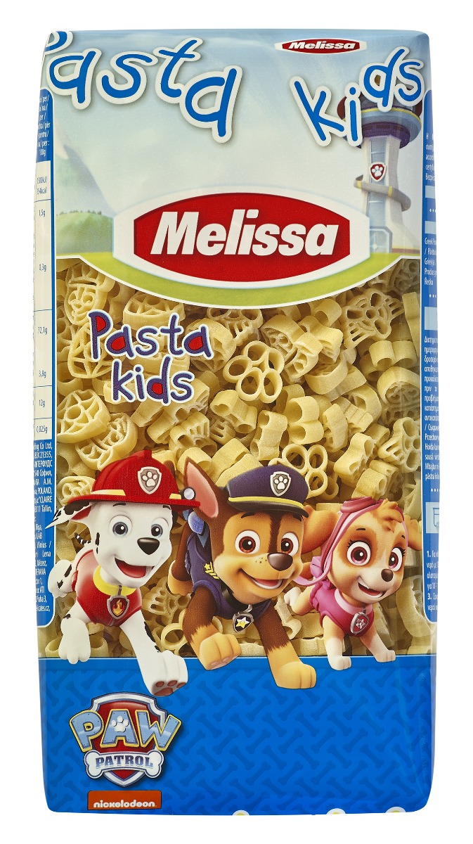 MELISSA Dětské těstoviny "Tlapková patrola" 500 g MELISSA