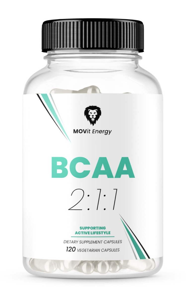 MOVit Energy BCAA 2:1:1 120 kapslí MOVit Energy