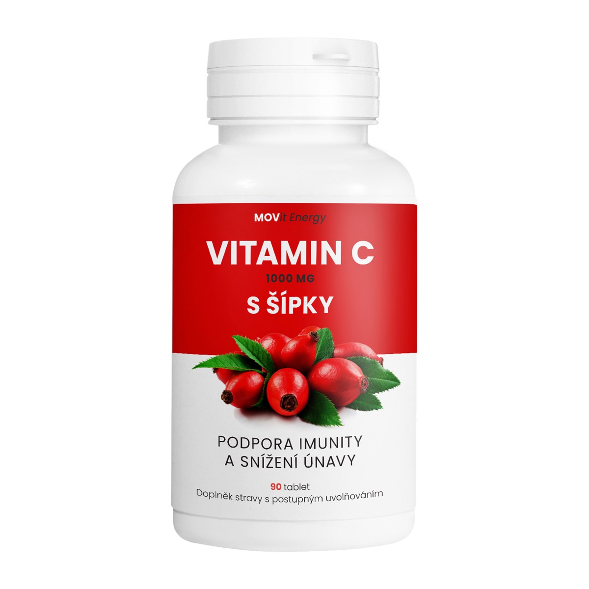 MOVit Energy Vitamin C 1000 mg s šípky 90 tablet MOVit Energy