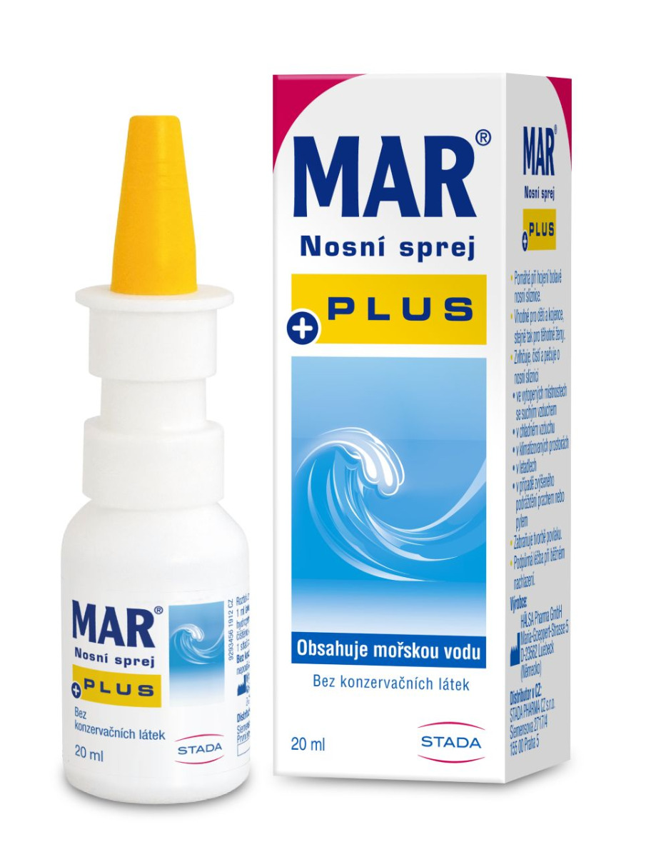 Mar Plus nosní sprej 20 ml Mar