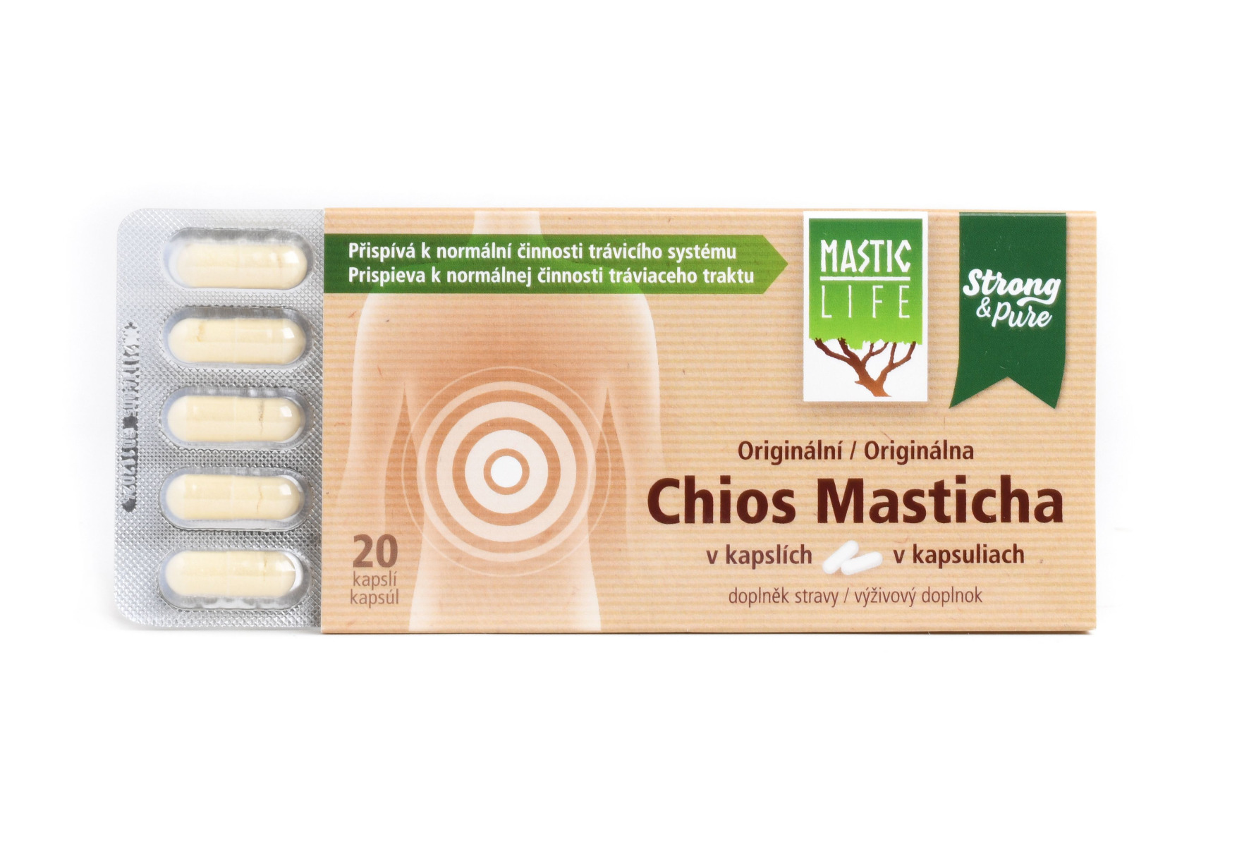Masticlife Chios Masticha 20 kapslí Masticlife