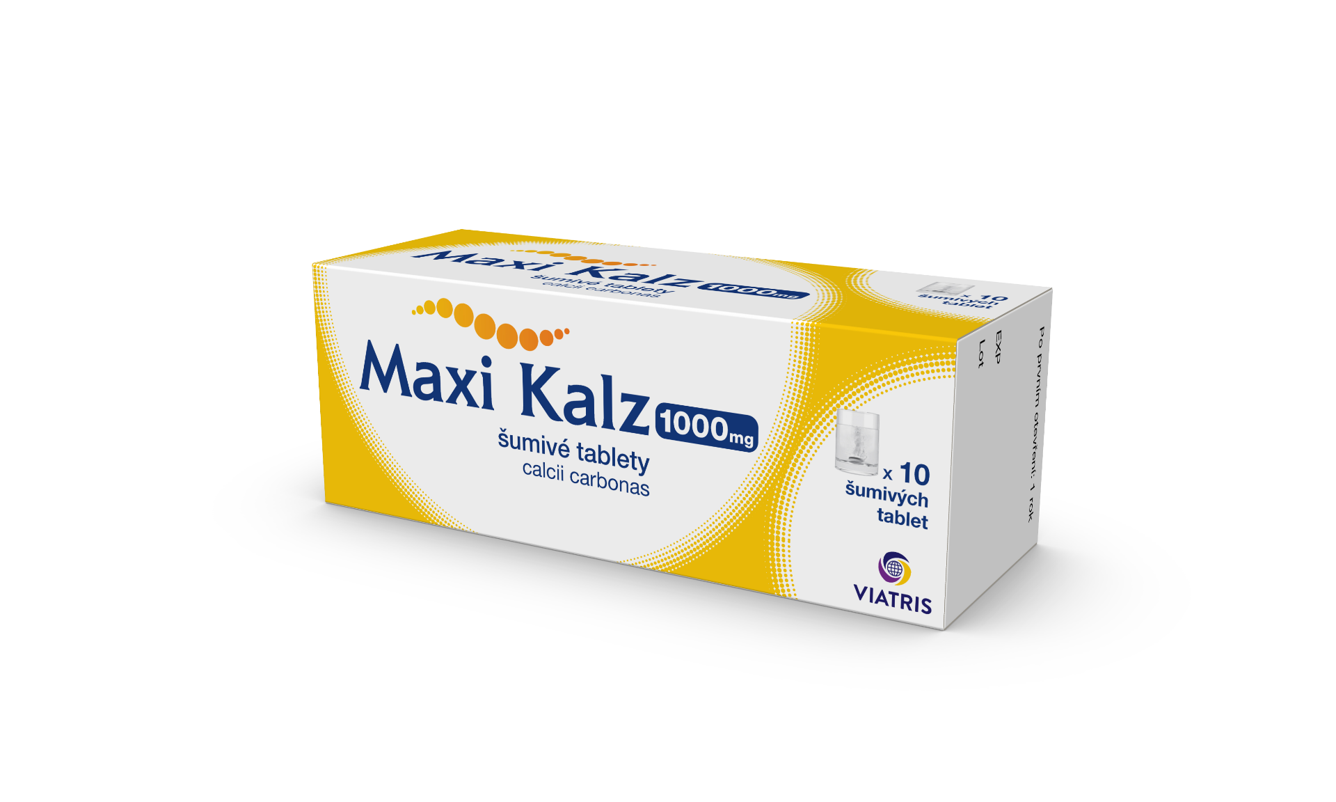 Maxi-Kalz 1000 mg 10 šumivých tablet Maxi-Kalz