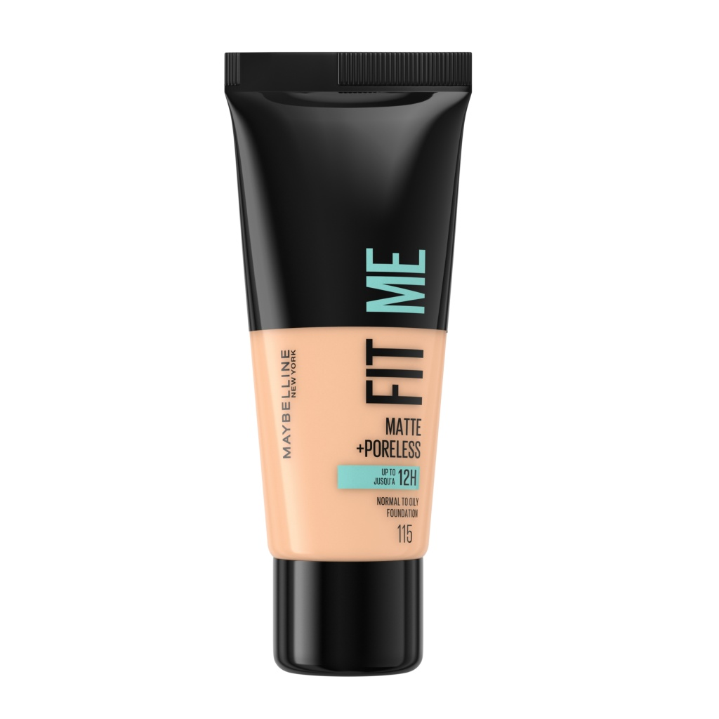 Maybelline Fit me Matte + Poreless odstín 115 make-up 30 ml Maybelline