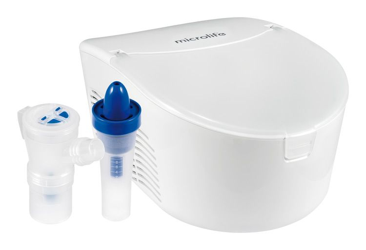Microlife NEB PRO 2v1 kompresorový inhalátor + nosní sprcha Microlife