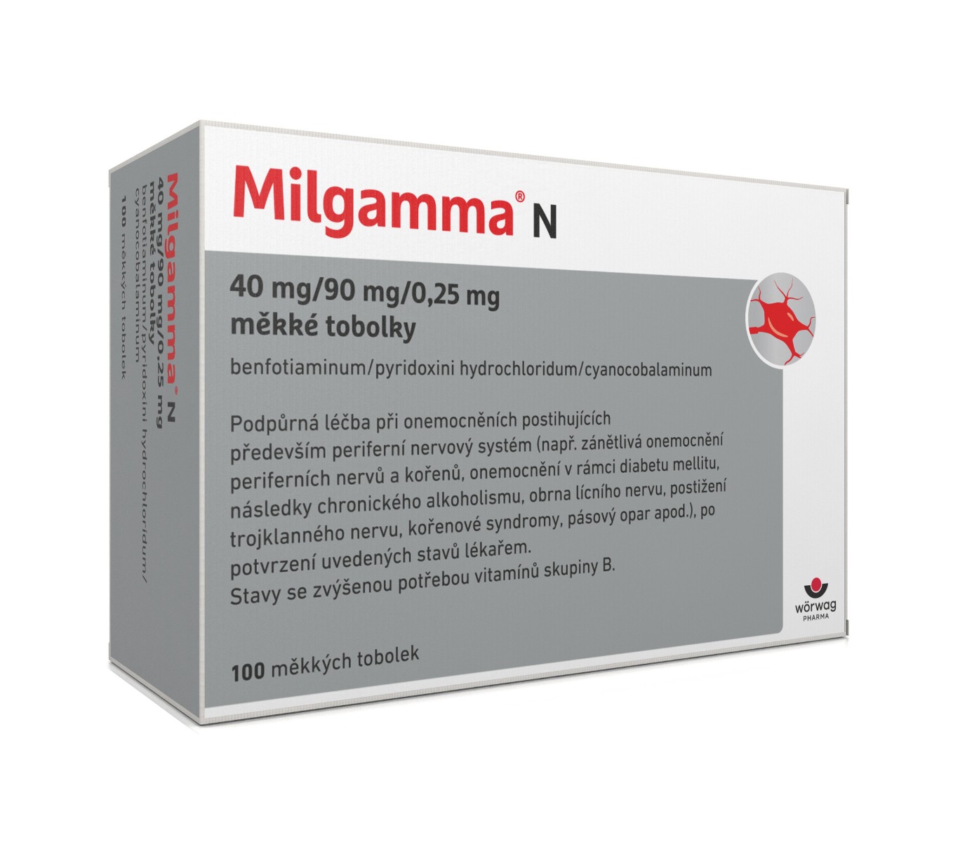 Milgamma N 100 měkkých tobolek Milgamma