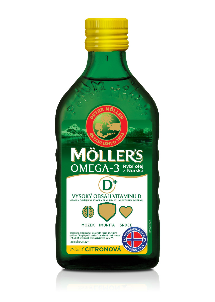 Mollers Omega 3 D+ 250 ml Mollers