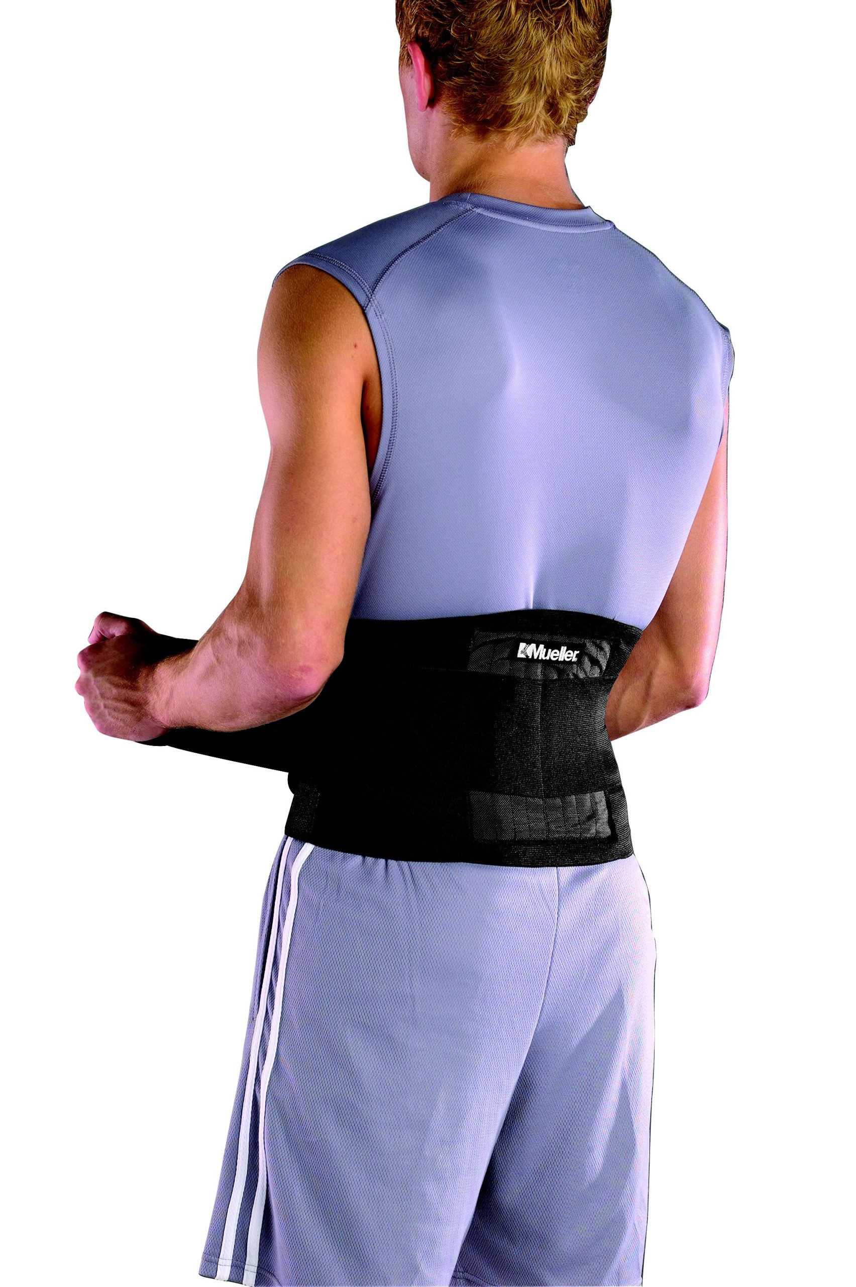 Mueller Adjustable Back Brace vyztužený bederní pás Mueller