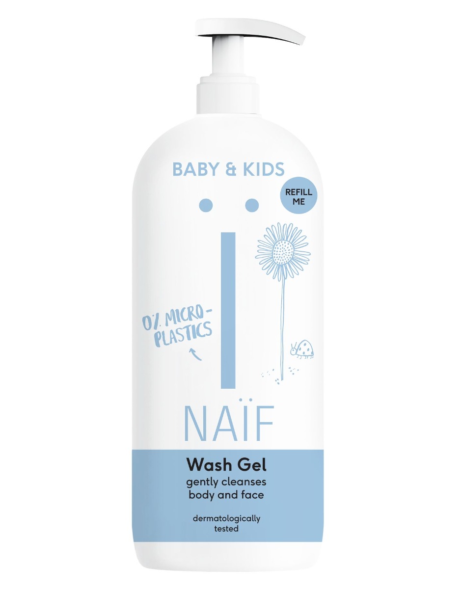 NAIF Čisticí a mycí gel pro děti a miminka 500 ml NAIF