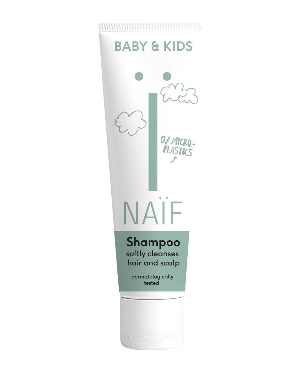 NAIF Výživný šampon pro děti a miminka 200 ml NAIF