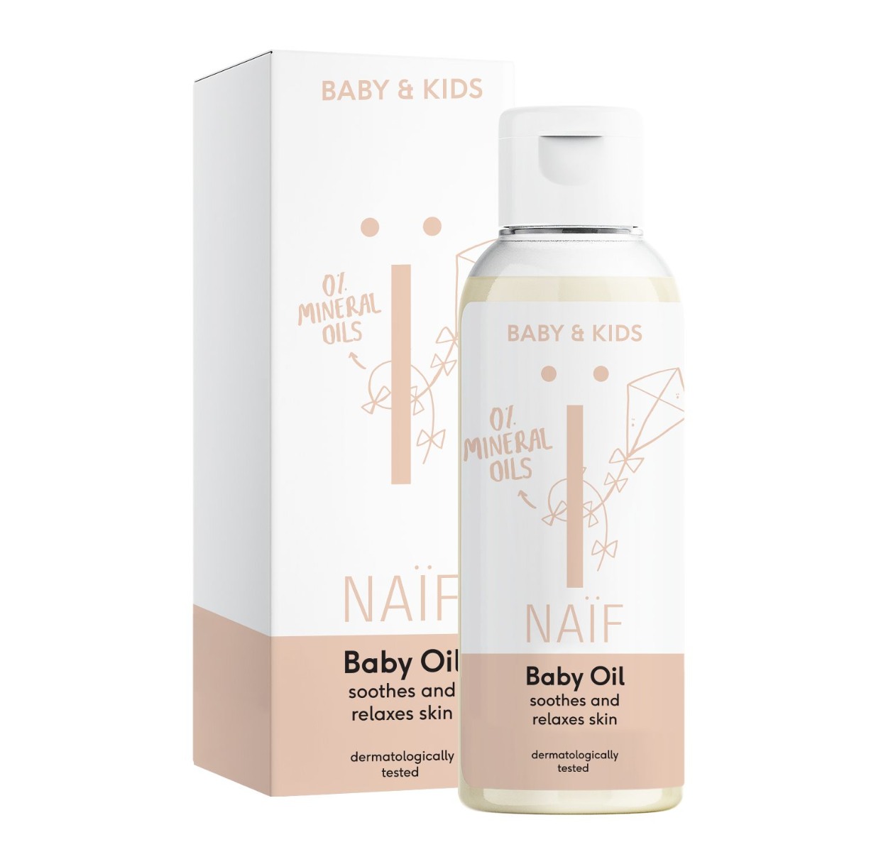 NAIF Zklidňující olej pro děti a miminka 100 ml NAIF