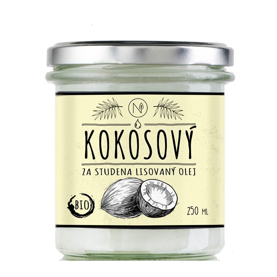 NATU Kokosový olej BIO 250 g NATU