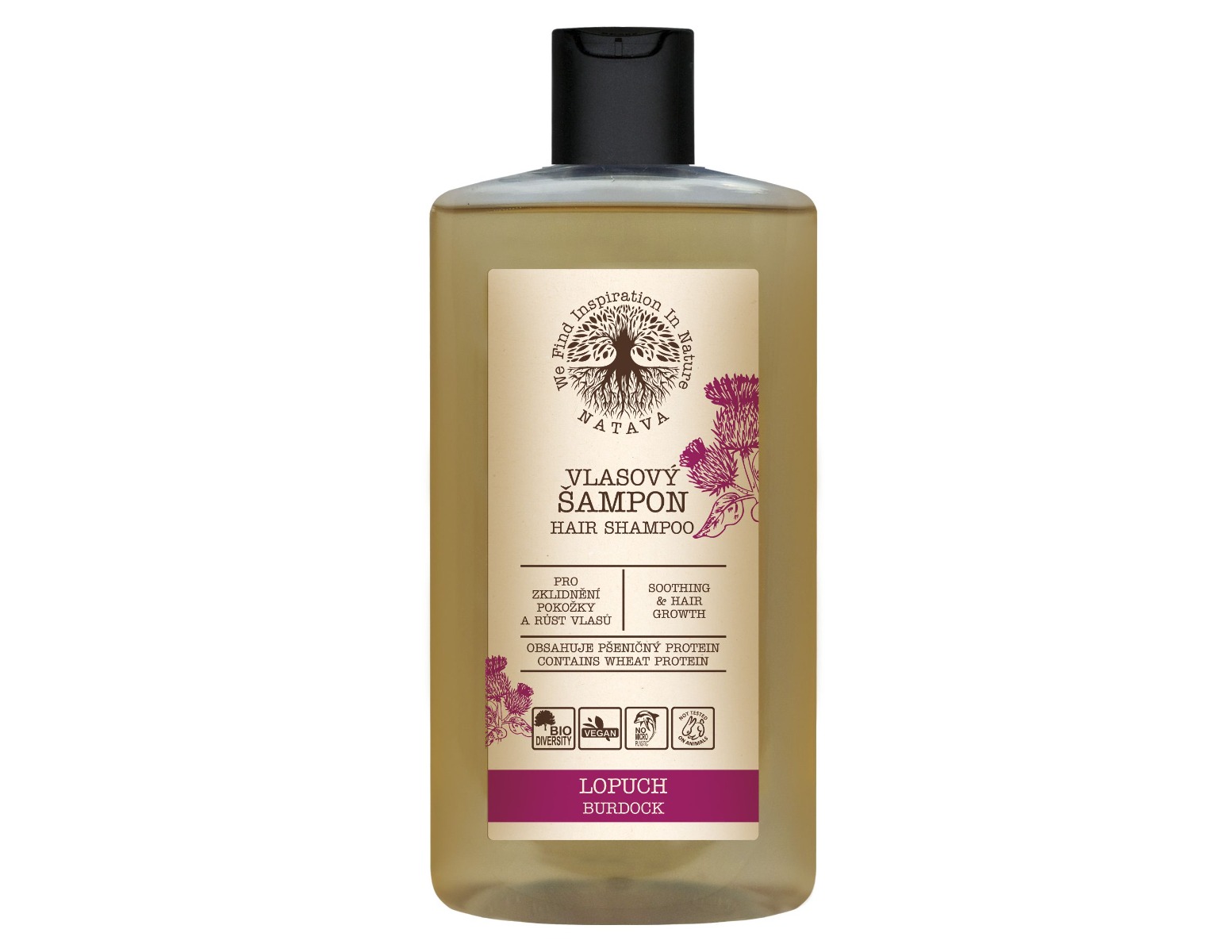 Natava Šampon Lopuch 250 ml Natava