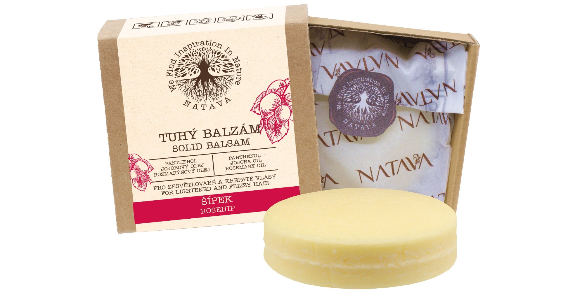 Natava Tuhý balzám Šípek 75 g Natava
